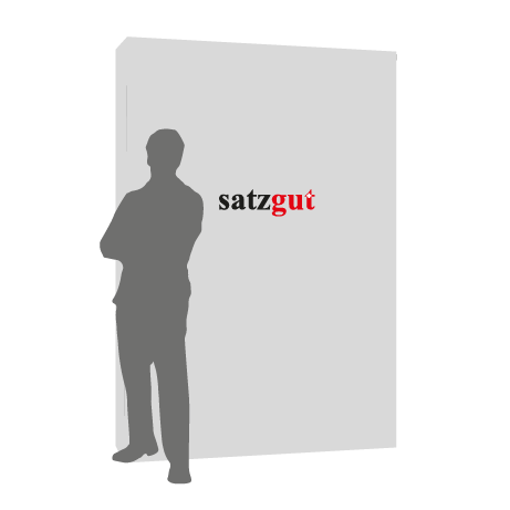Textilfaltwand | 2 x 3 Felder gerade | einseitig bedruckt