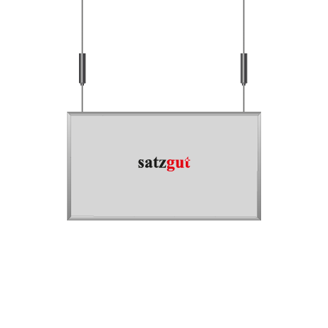 Deckenhänger | System Karlsruhe | 29,7 cm x 15 cm